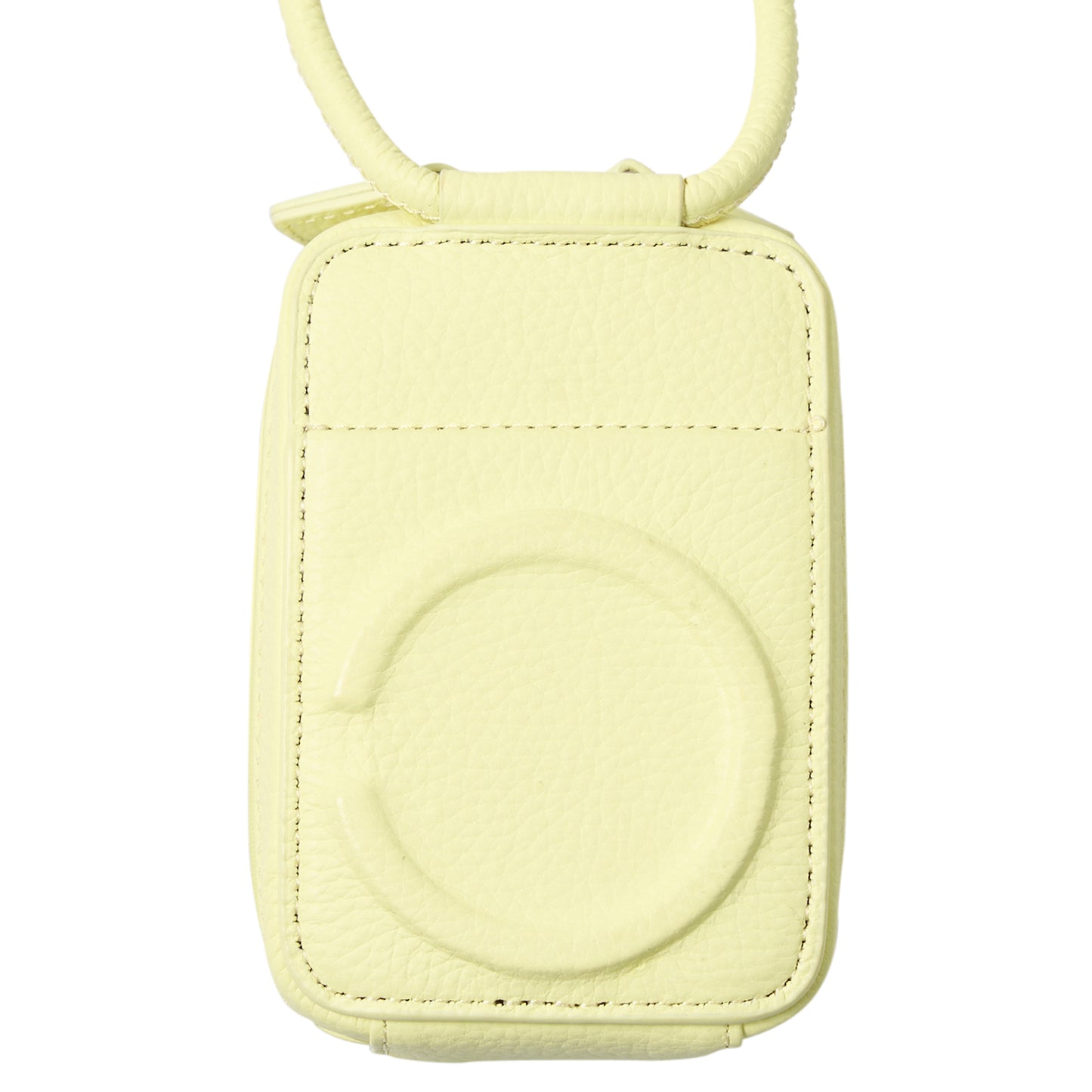 iPhone ACCESSORY-SHOULDER STRAP MICRO BAG / BUTTER YELLOW