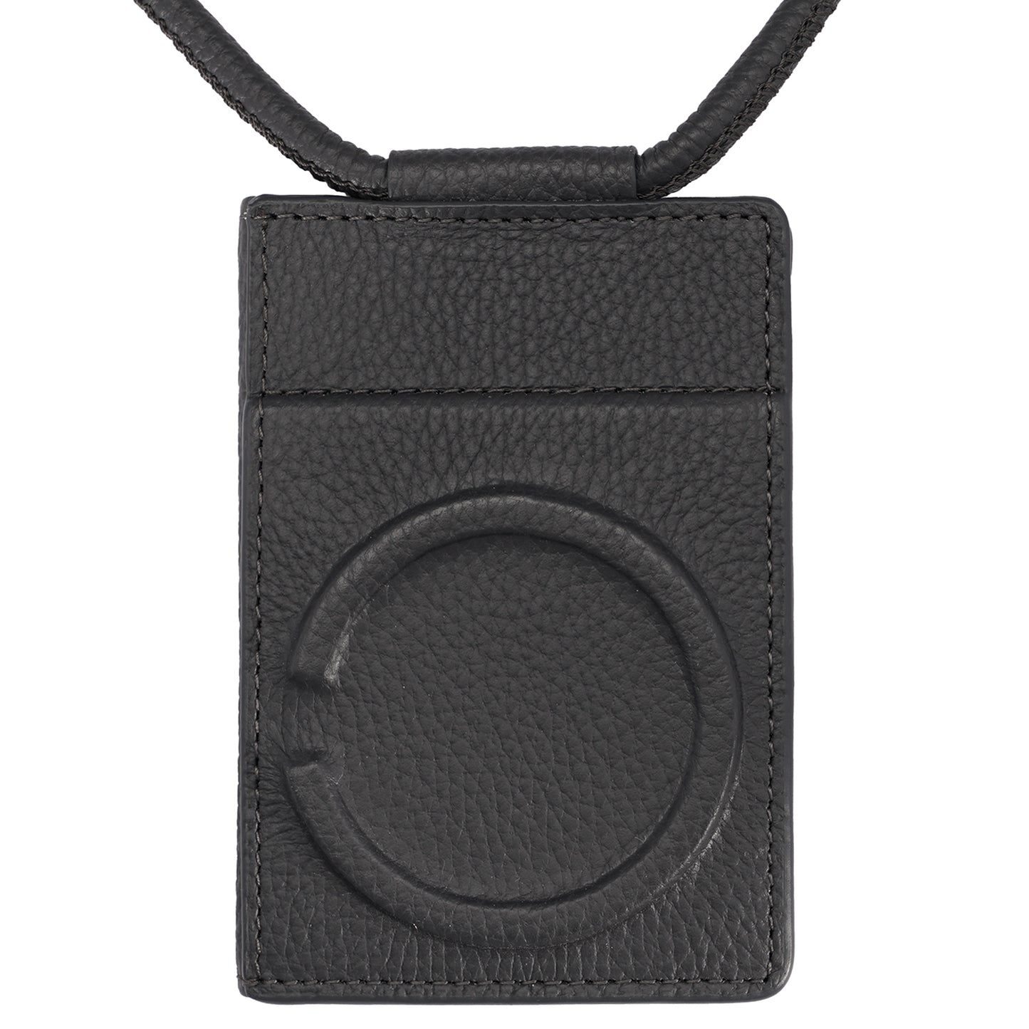 iPhone ACCESSORY-SHOULDER STRAP CARD CASE / CHARCOAL