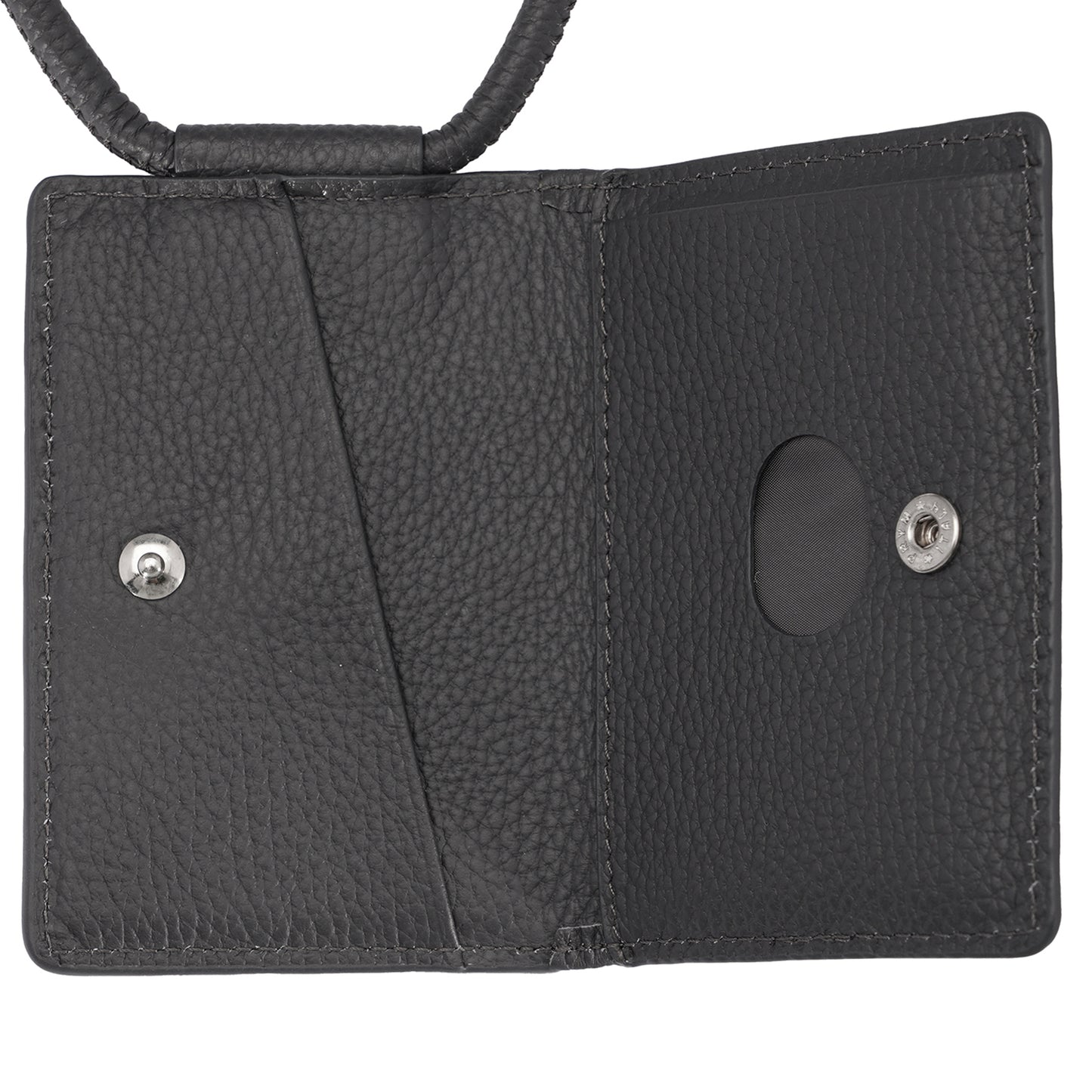 iPhone ACCESSORY-SHOULDER STRAP CARD CASE / CHARCOAL
