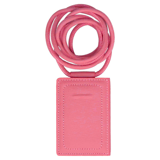 iPhone ACCESSORY-SHOULDER STRAP CARD CASE / SHOCKING PINK