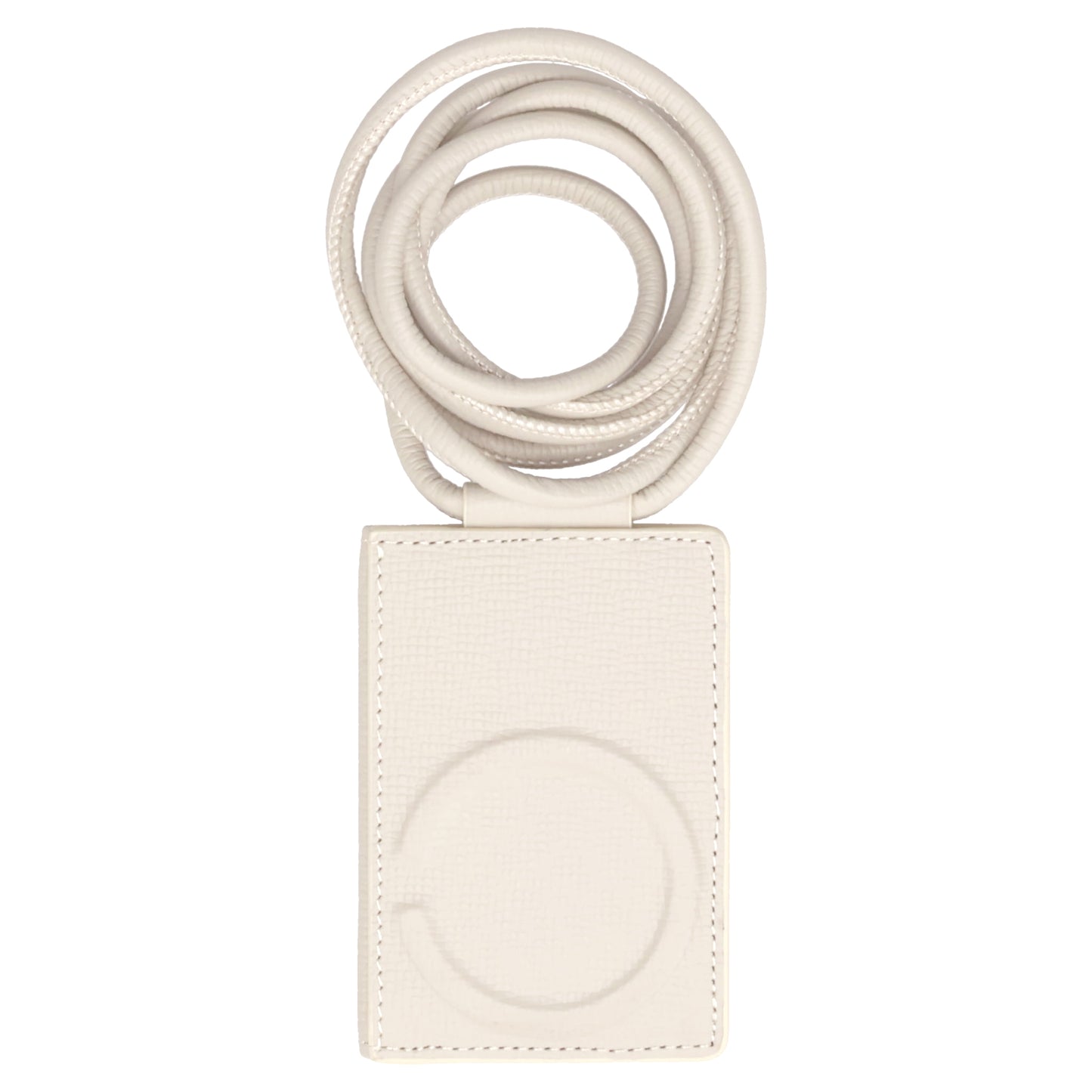 iPhone ACCESSORY-SHOULDER STRAP CARD CASE / MARSHMALLOW