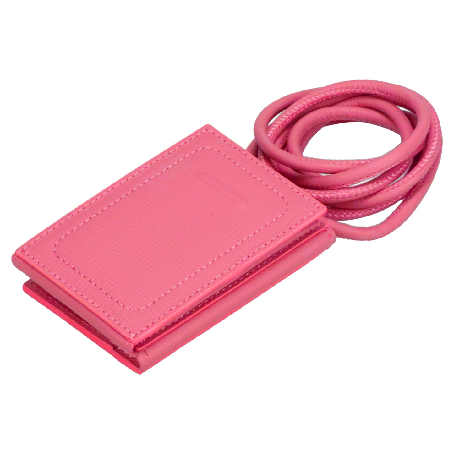 iPhone ACCESSORY-SHOULDER STRAP WALLET / SHOCKING PINK