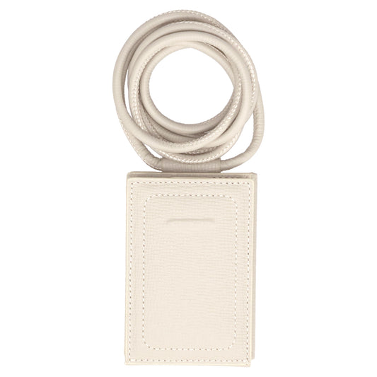 iPhone ACCESSORY-SHOULDER STRAP WALLET / MARSHMALLOW