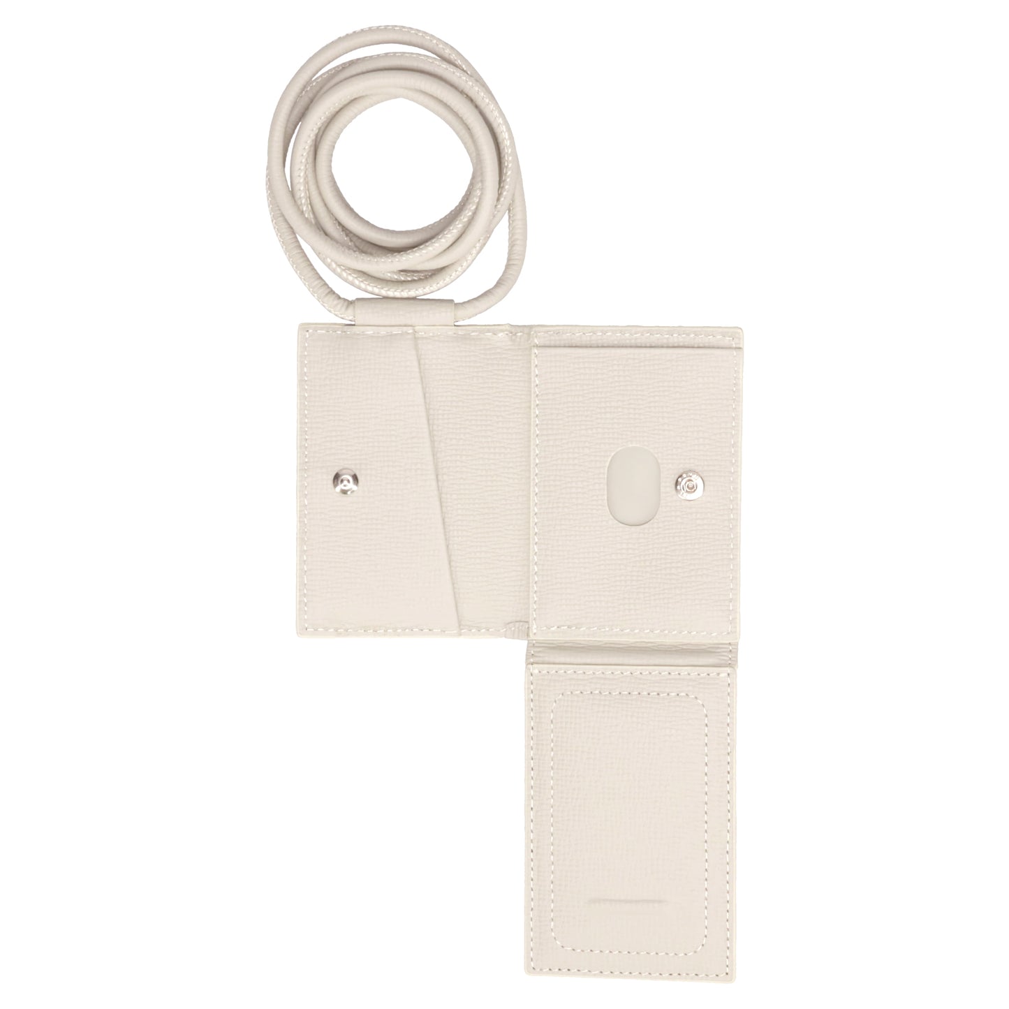 iPhone ACCESSORY-SHOULDER STRAP WALLET / MARSHMALLOW