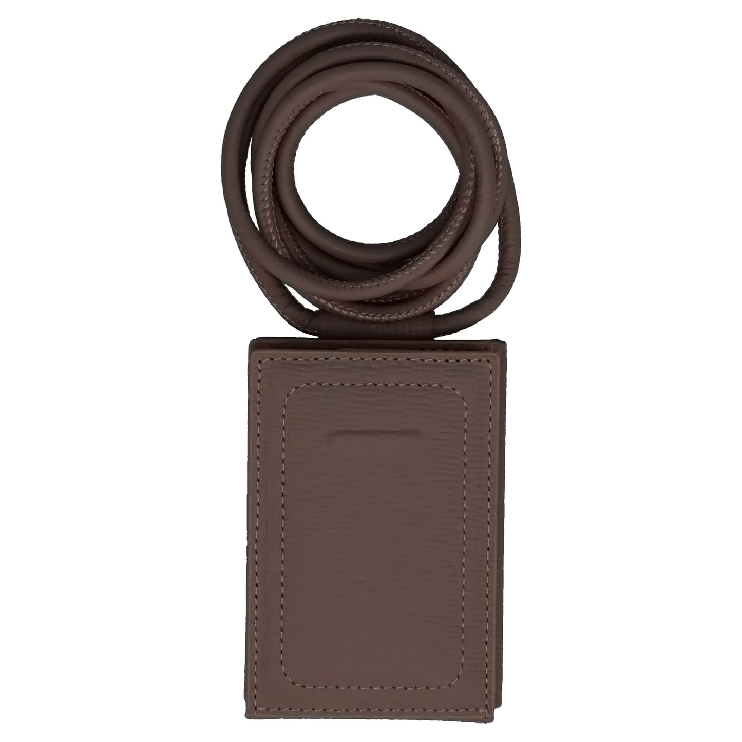 iPhone ACCESSORY-SHOULDER STRAP WALLET / DARK BROWN