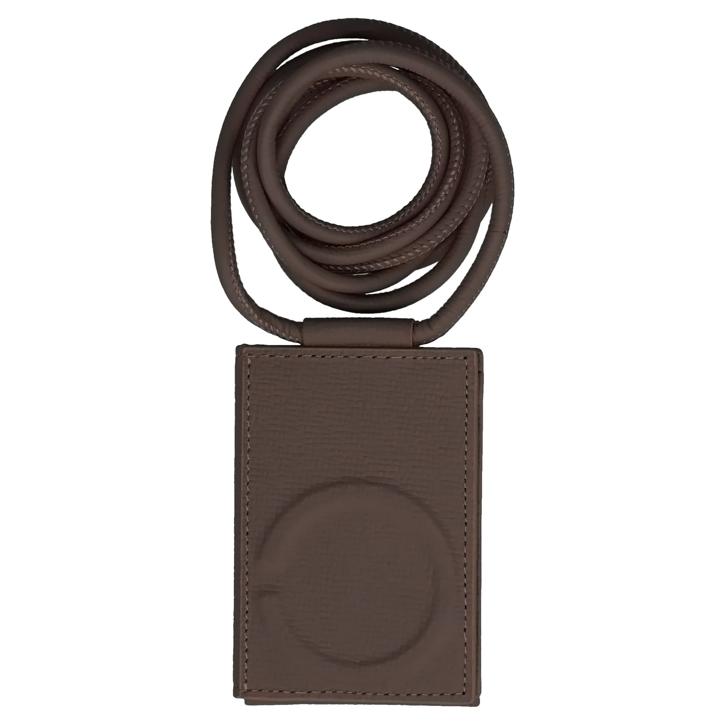 iPhone ACCESSORY-SHOULDER STRAP WALLET / DARK BROWN