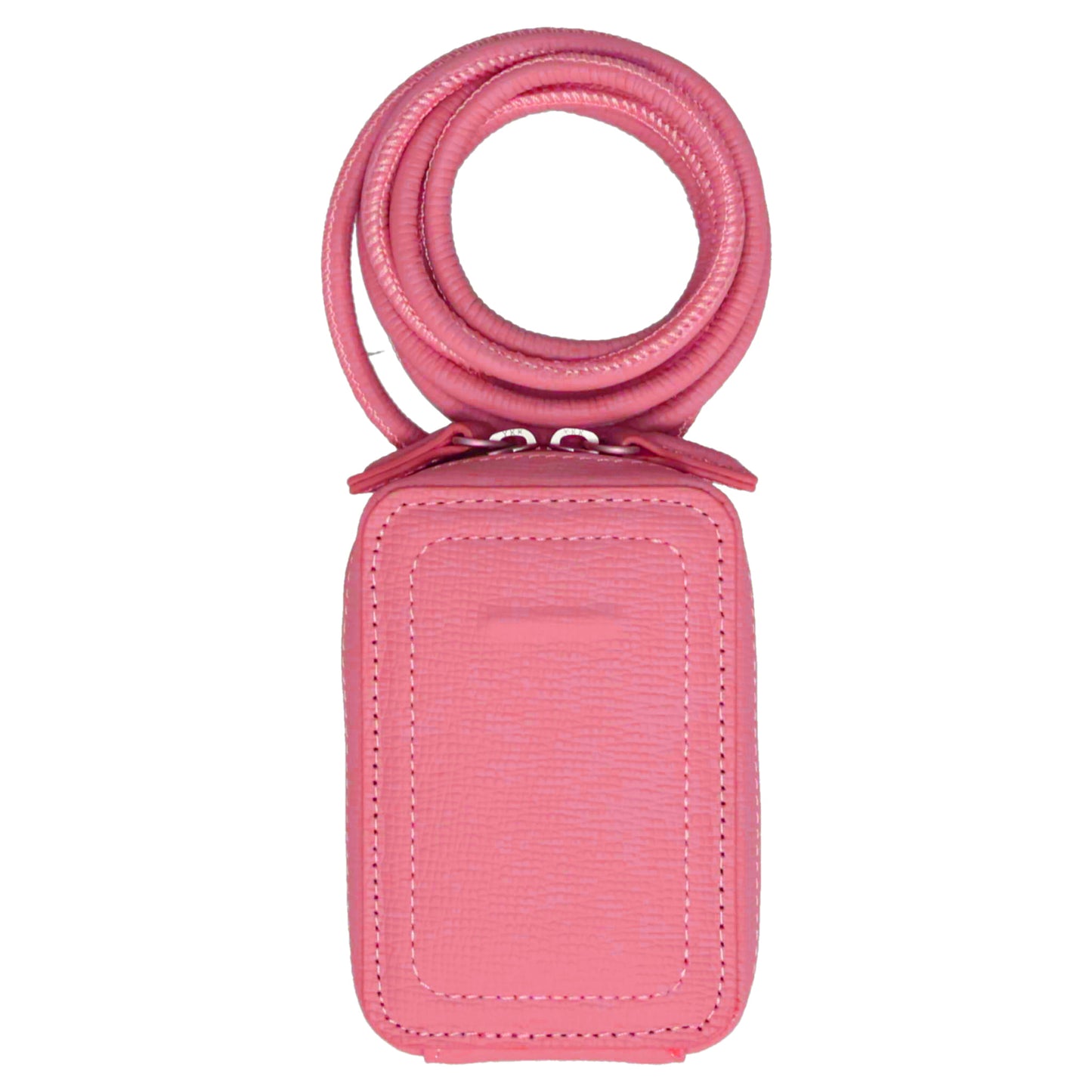 ACCESSORY-SHOULDER STRAP MICRO BAG / SHOCKING PINK