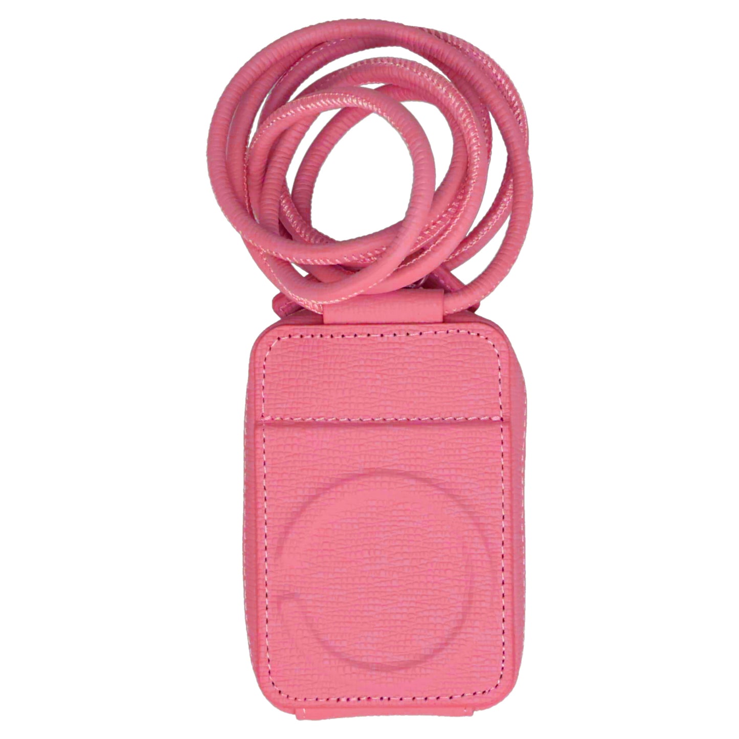 ACCESSORY-SHOULDER STRAP MICRO BAG / SHOCKING PINK