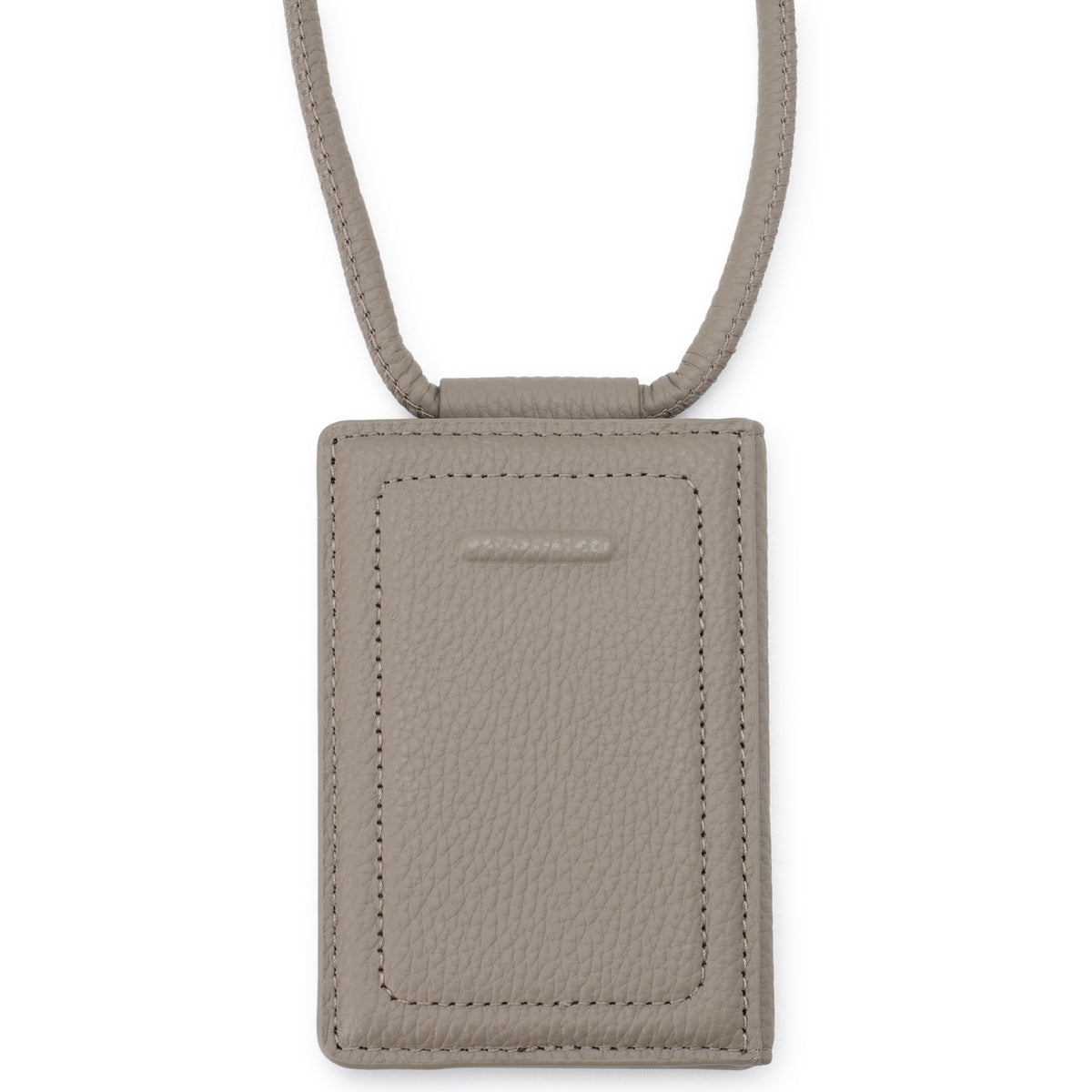 iPhone ACCESSORY-SHOULDER STRAP CARD CASE / GREIGE