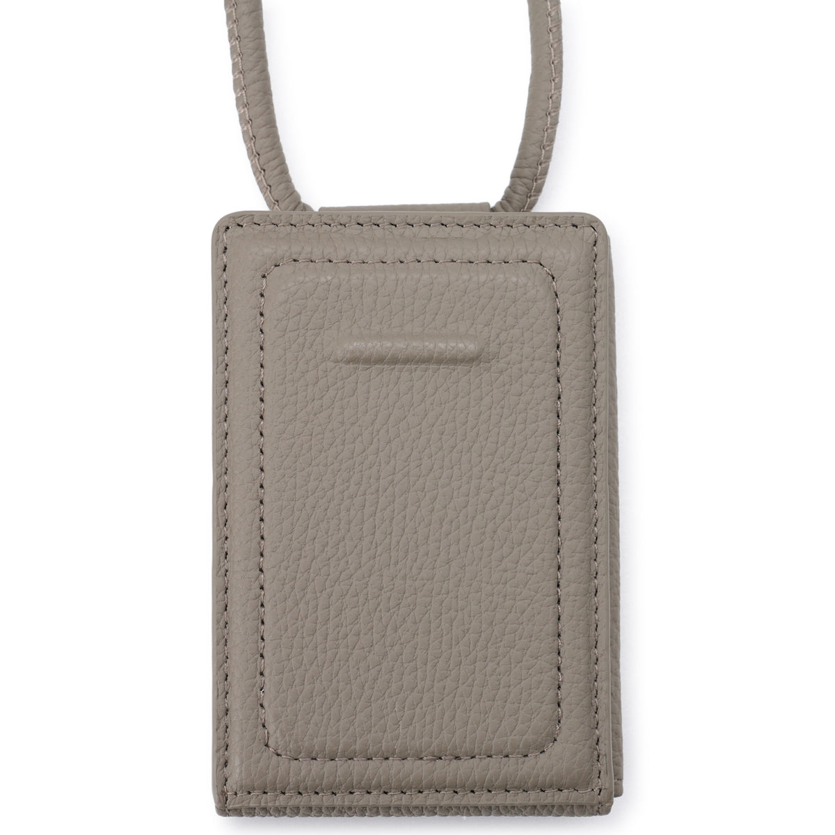 iPhone ACCESSORY-SHOULDER STRAP WALLET / GREIGE