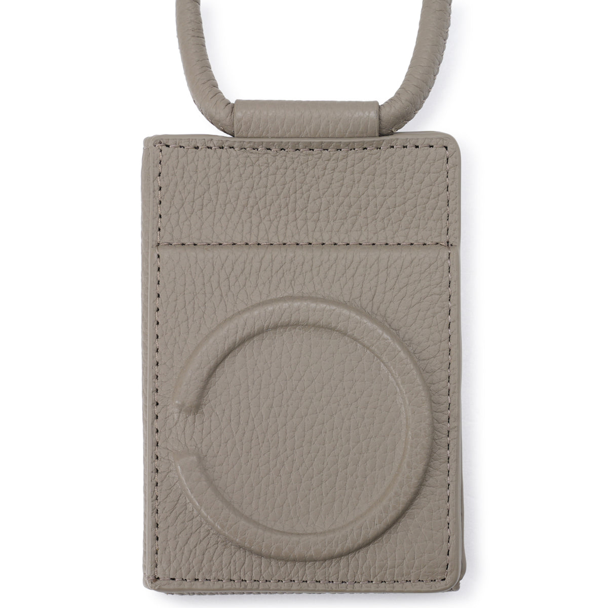 iPhone ACCESSORY-SHOULDER STRAP WALLET / GREIGE