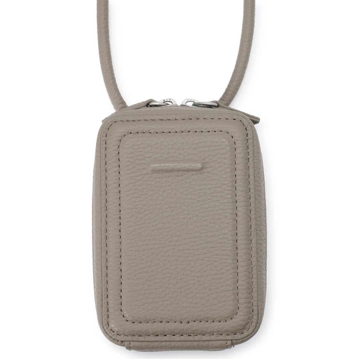 iPhone ACCESSORY-SHOULDER STRAP MICRO BAG / GREIGE