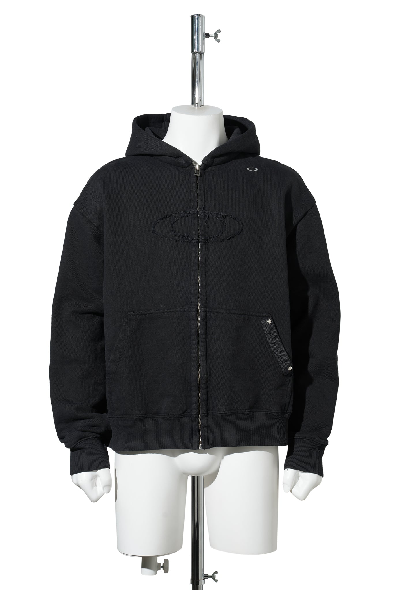 PADDED HOODIE / VINTAGE BLACK