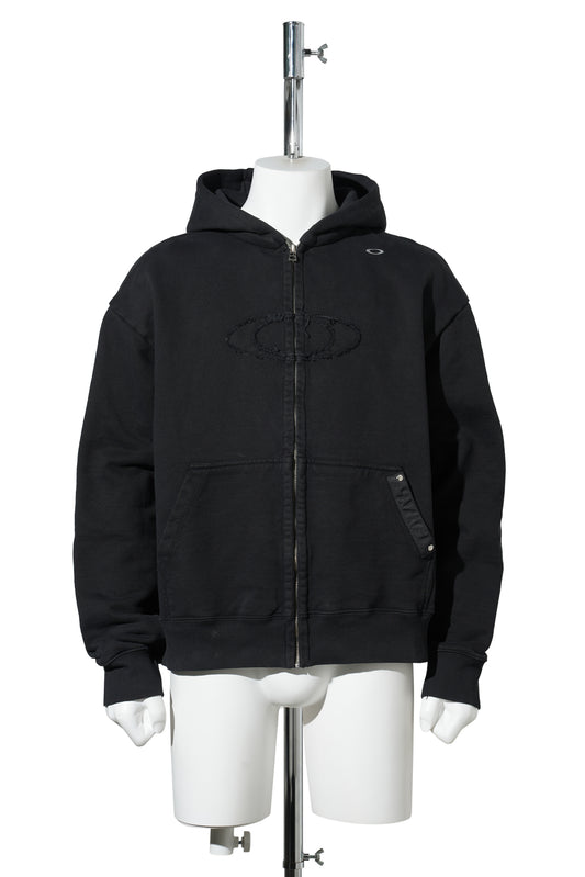 PADDED HOODIE / VINTAGE BLACK