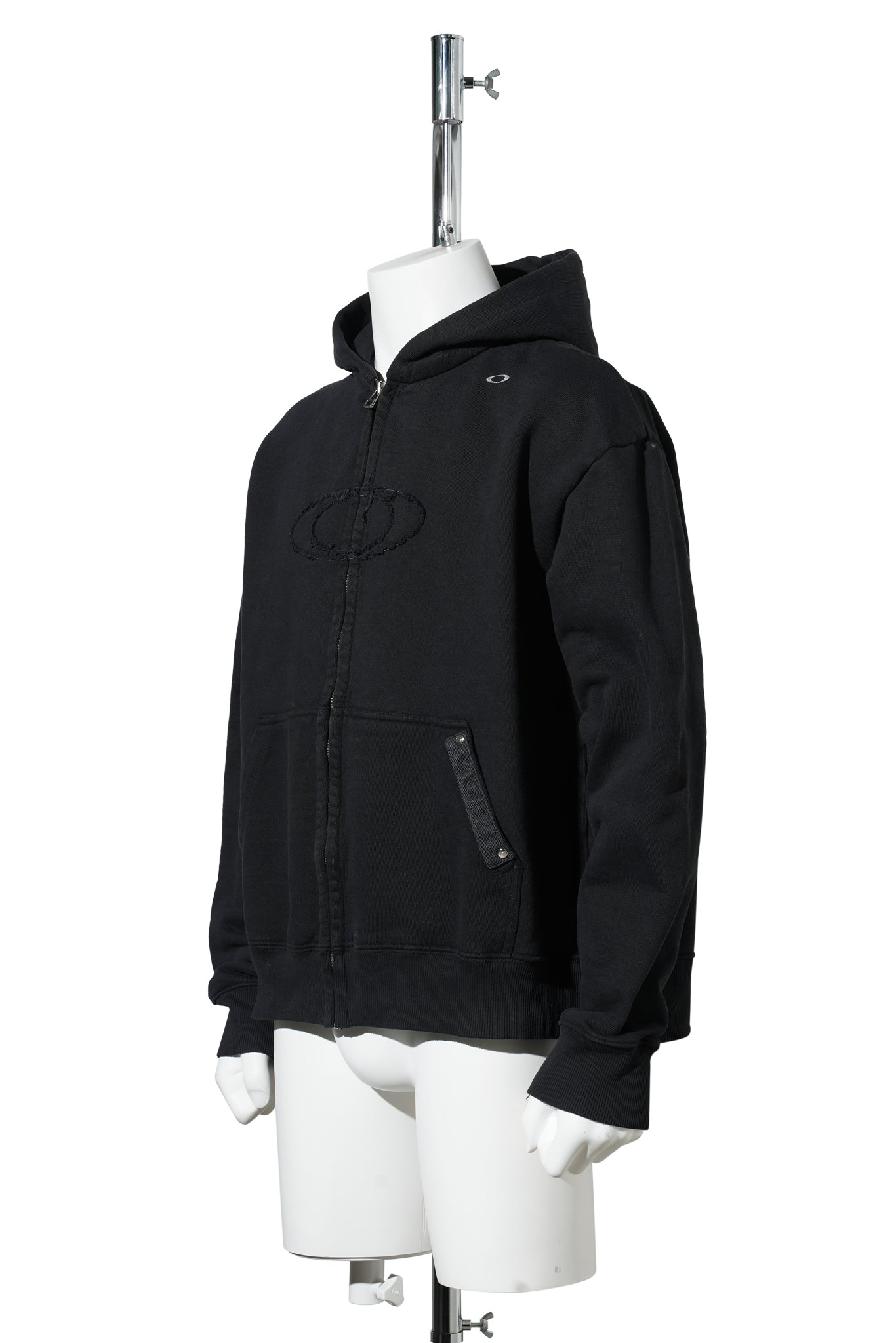 PADDED HOODIE / VINTAGE BLACK