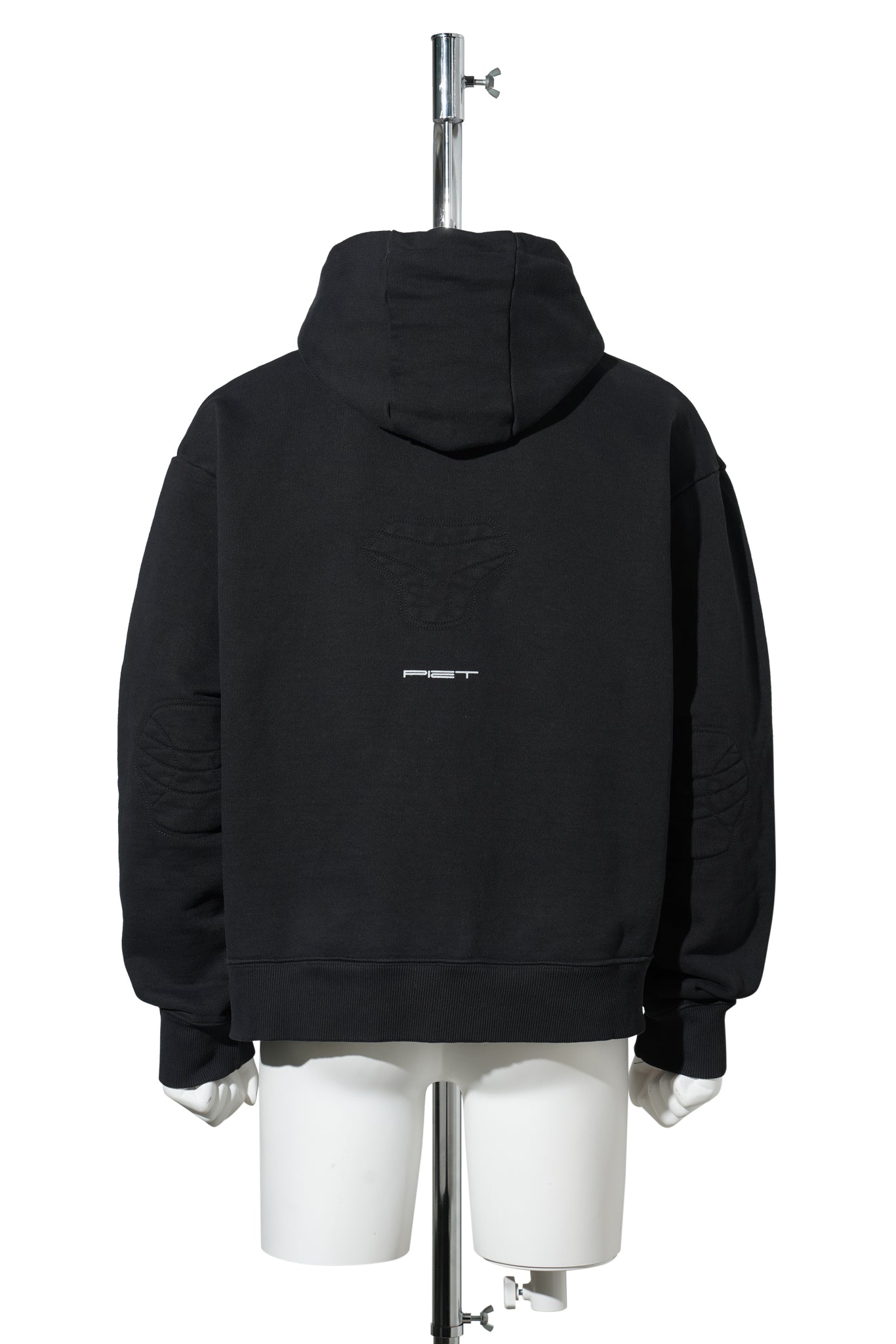 PADDED HOODIE / VINTAGE BLACK