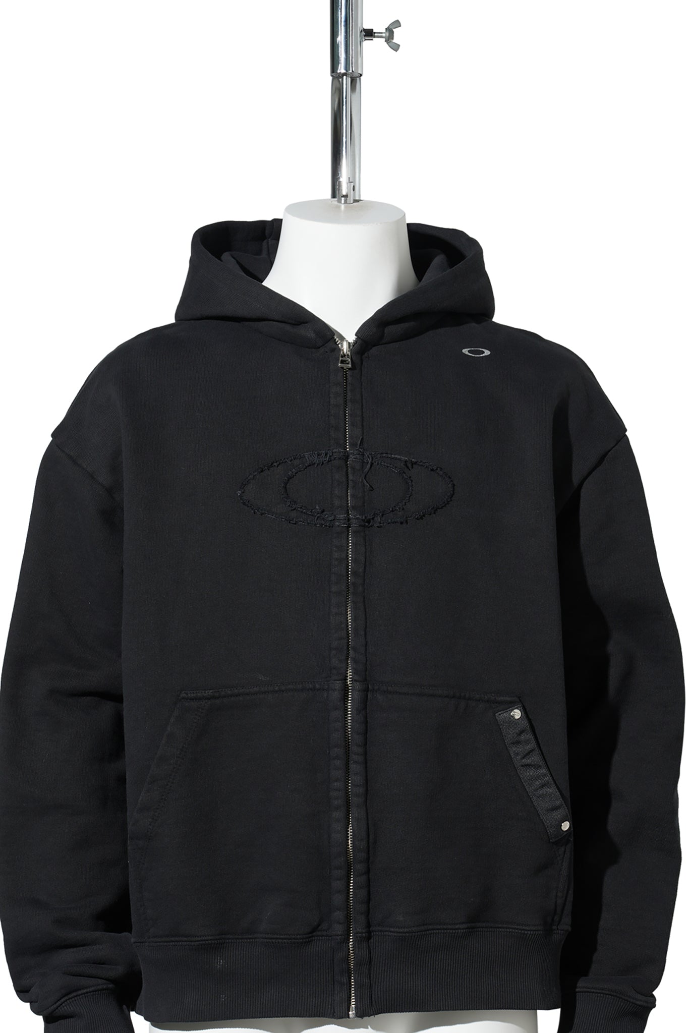 PADDED HOODIE / VINTAGE BLACK