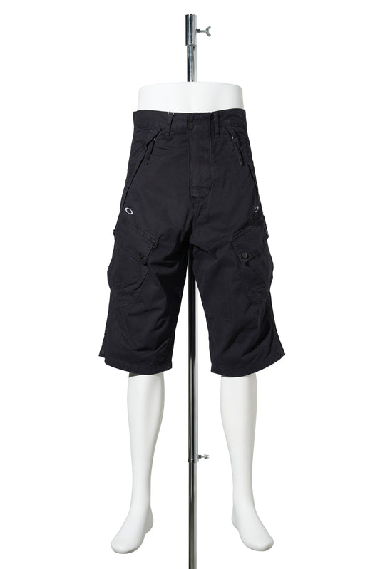 OVERSIZED SHORTS / JET BLACK