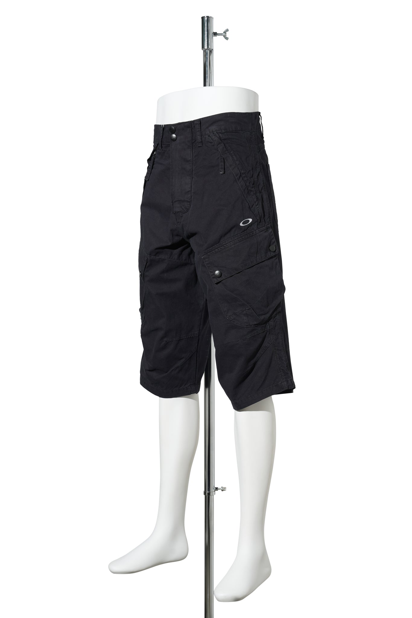 OVERSIZED SHORTS / JET BLACK