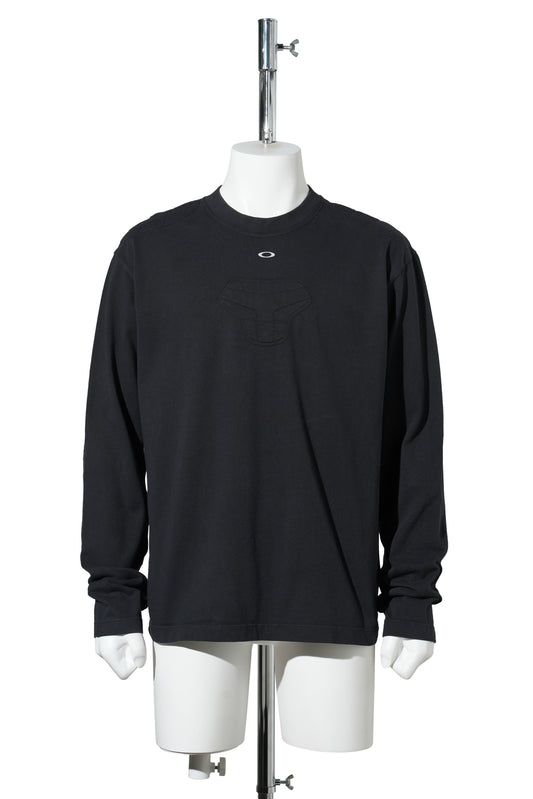 PADDED LONG SLEEVE T-SHIRT / BLACK