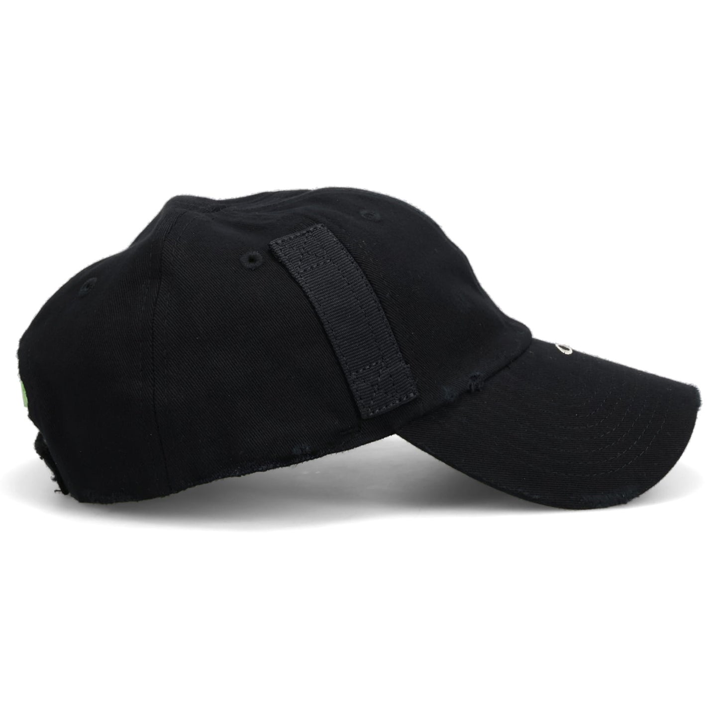 NANO LOGO STUDDED CAP / BLACK OUT