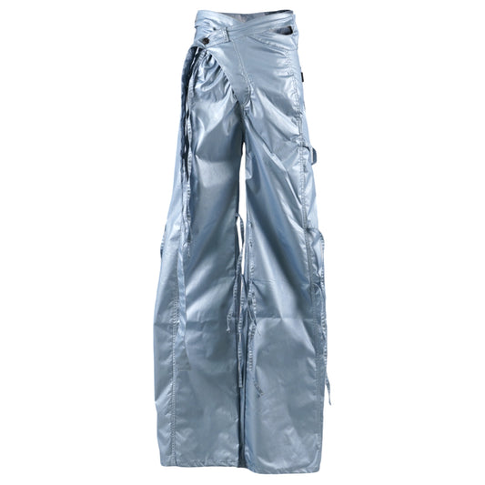 COATED SIGNATURE WRAP JEAN / BLUE