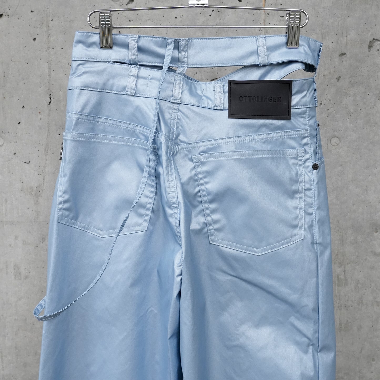 COATED SIGNATURE WRAP JEAN / BLUE