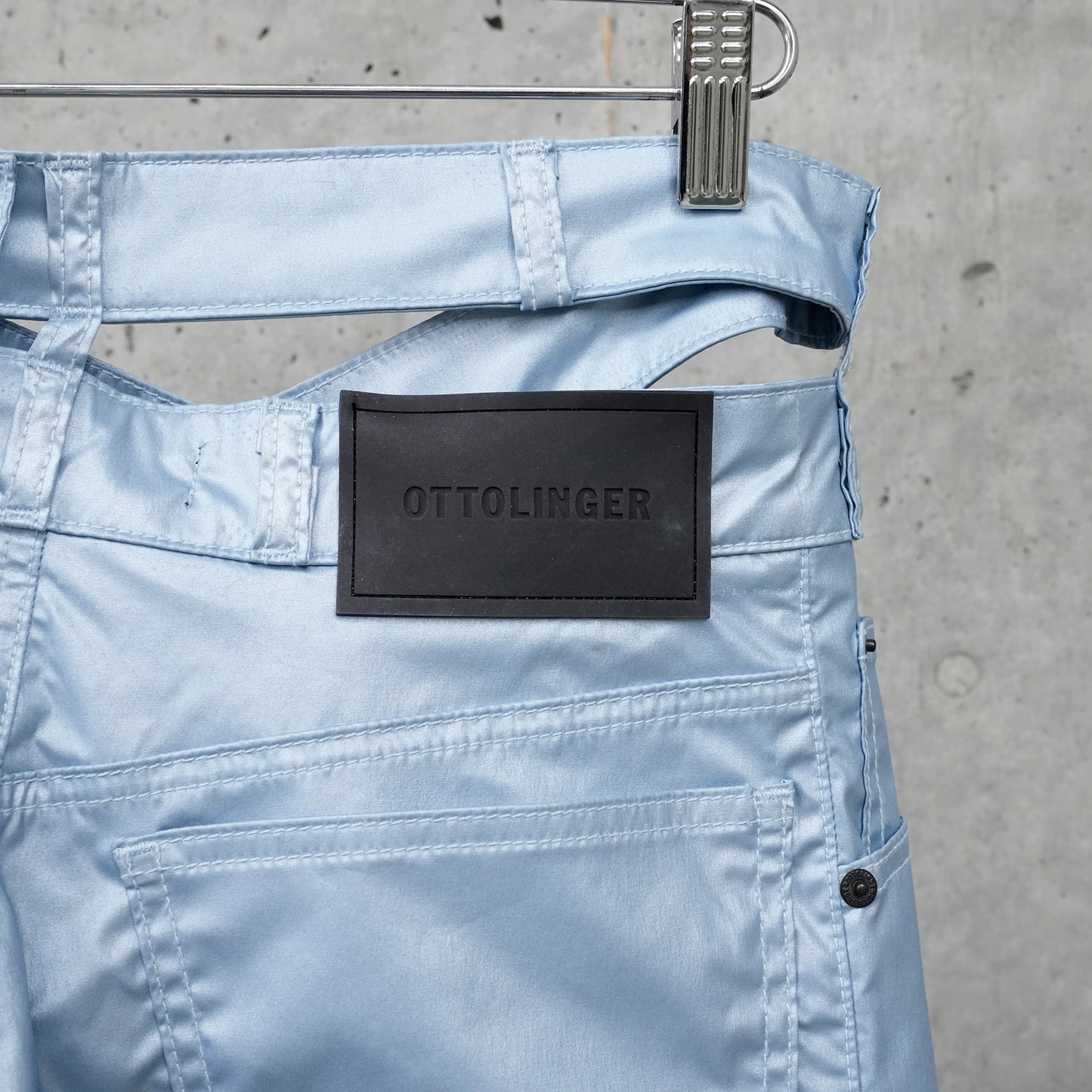 COATED SIGNATURE WRAP JEAN / BLUE