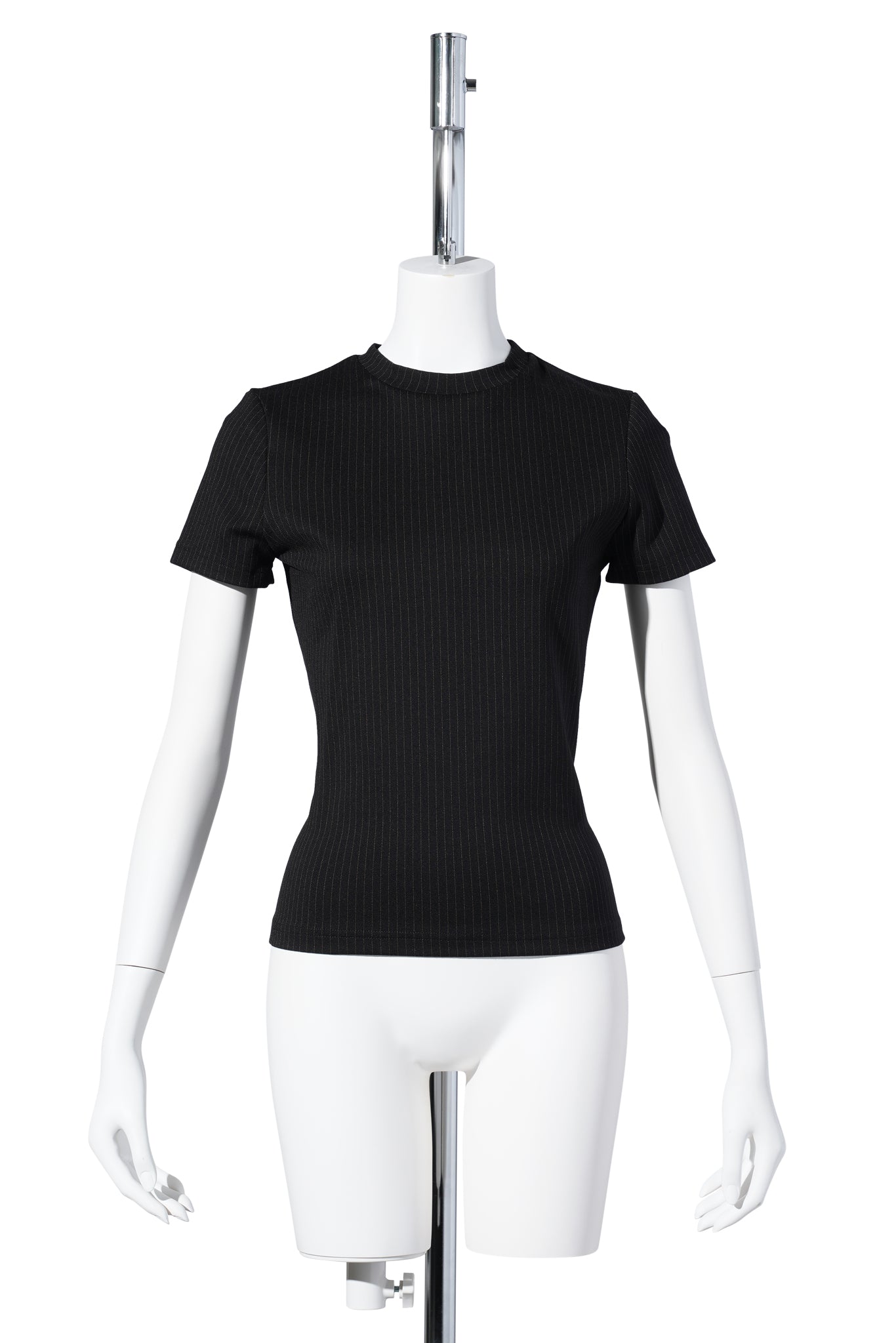 PADDED HOOD T-SHIRT / BLACK