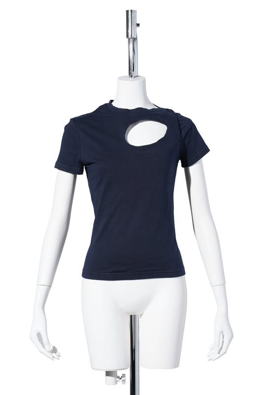 PADDED DONUT T-SHIRT / DARK NAVY