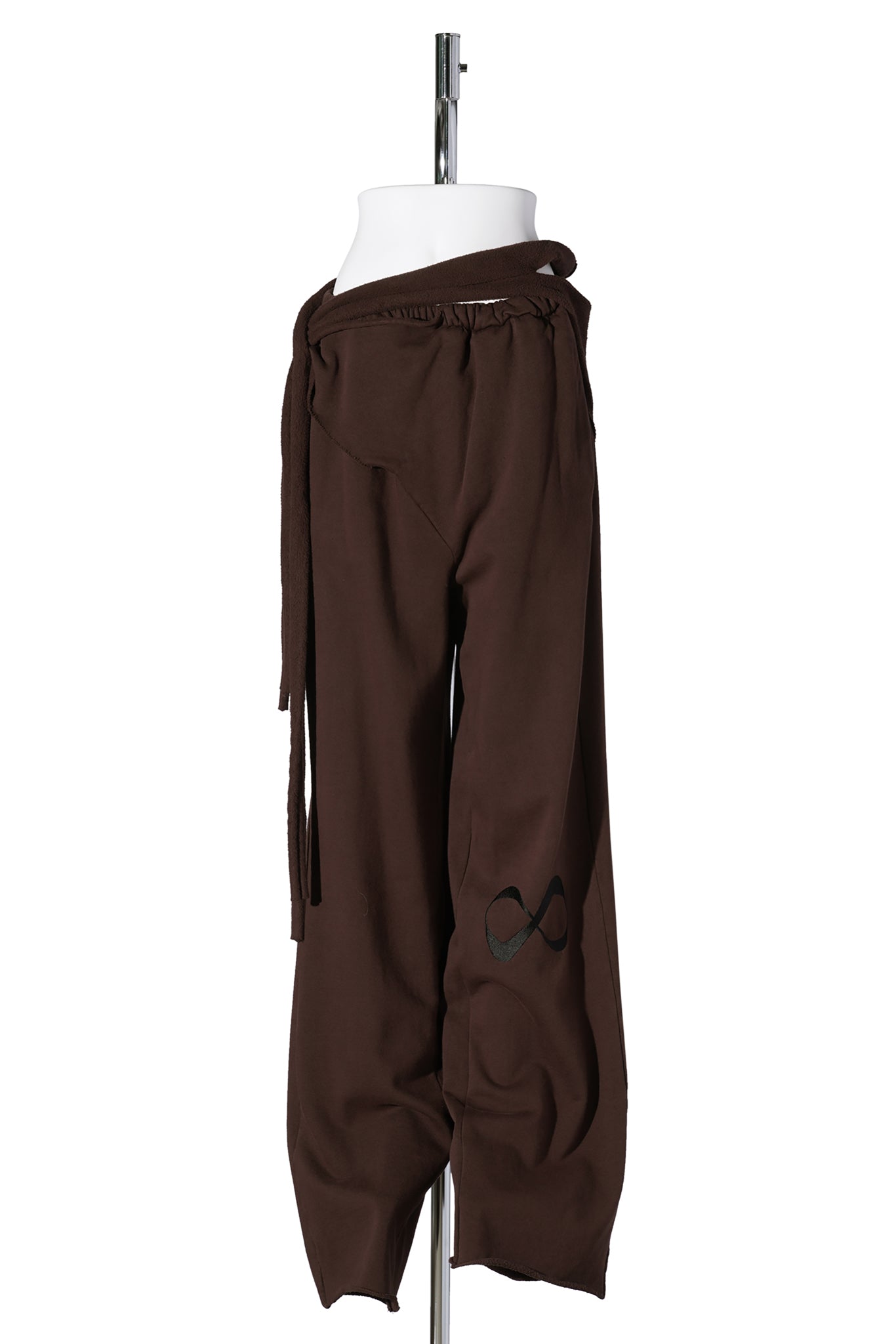 OTTO WRAP TRACK PANTS / BROWN