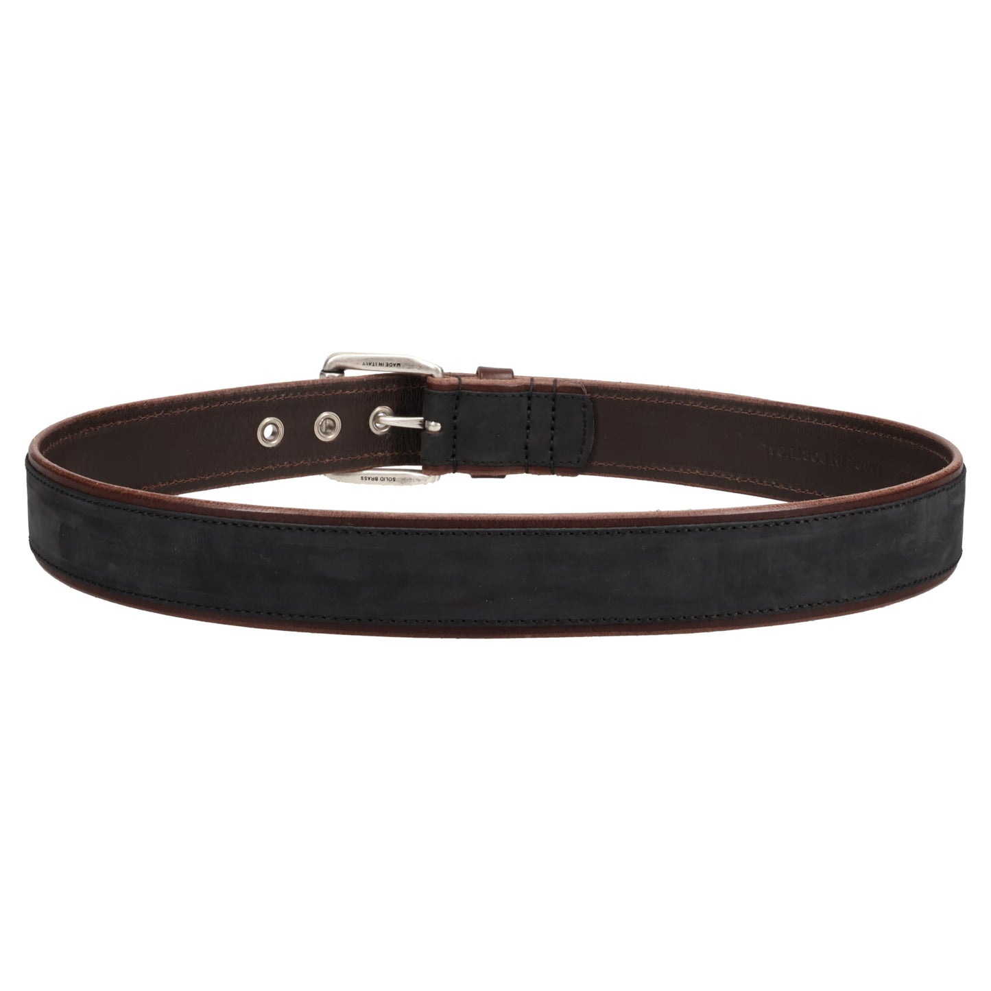 VERGE BELT / DARK NAVY VELVETEEN NUBUCK