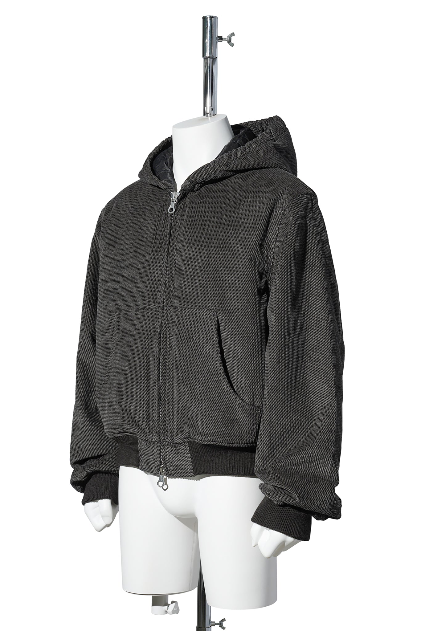 BANK JACKET / DARK BROWN TWILL