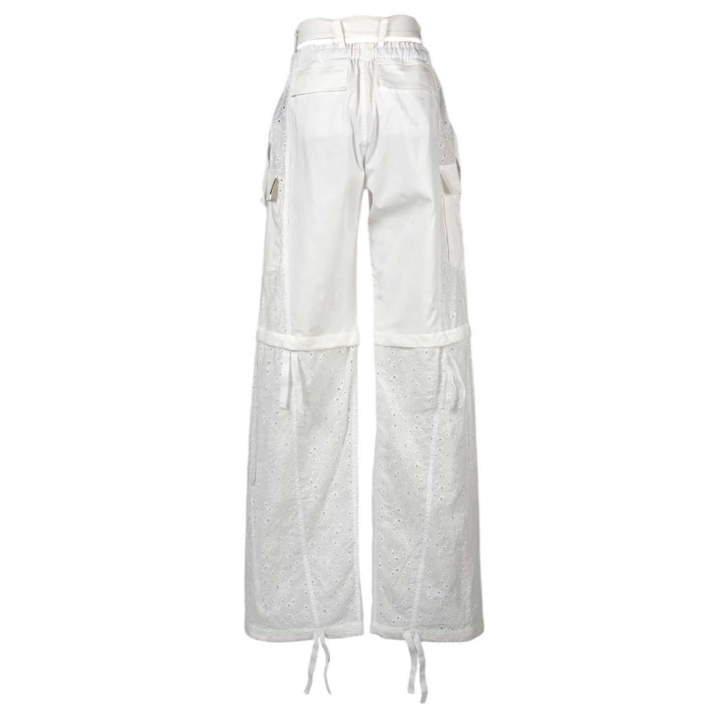 BAGGY CARGO PANTS / WHITE