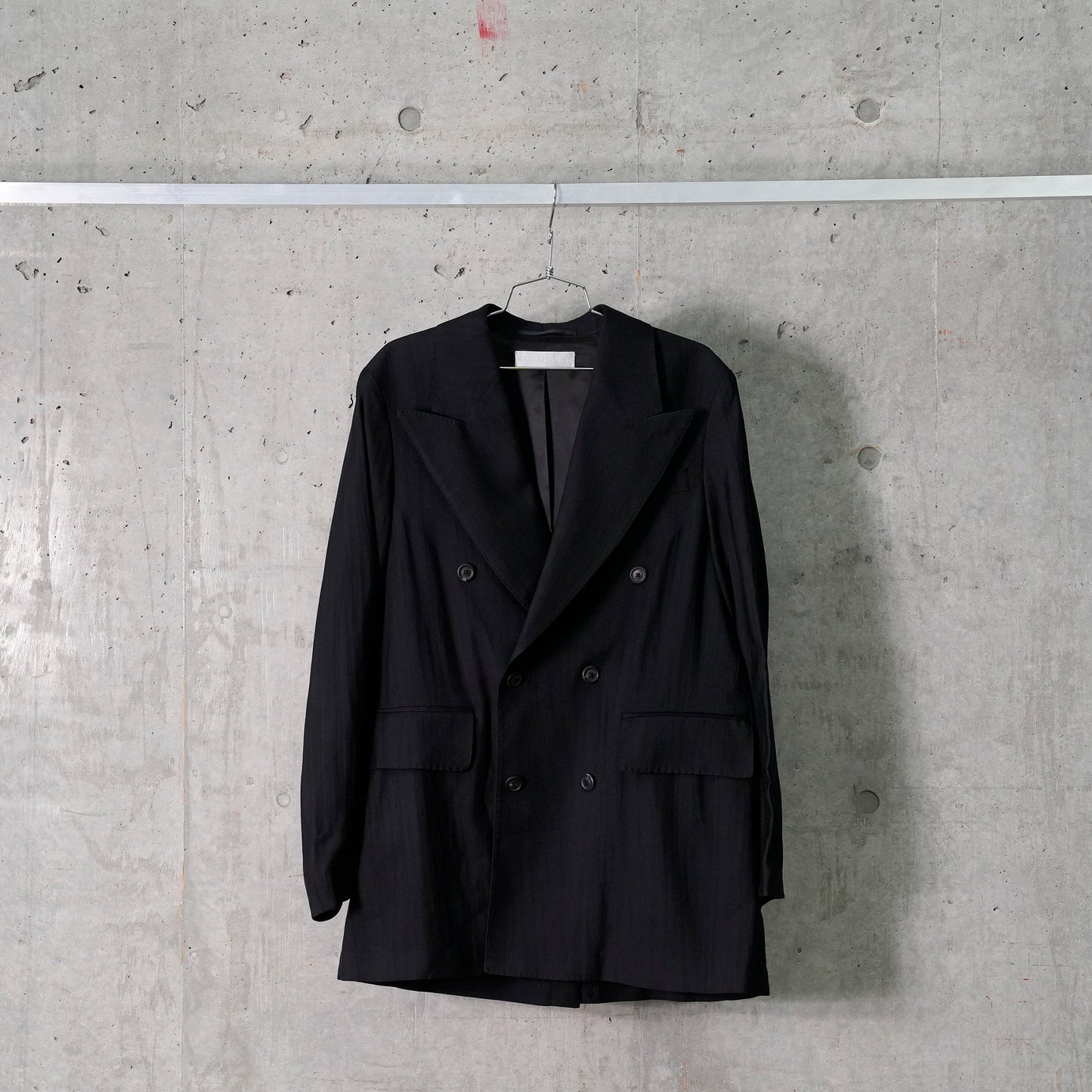 SHARP DB BLAZER / BLACK EXPERIENCED VISCOSE