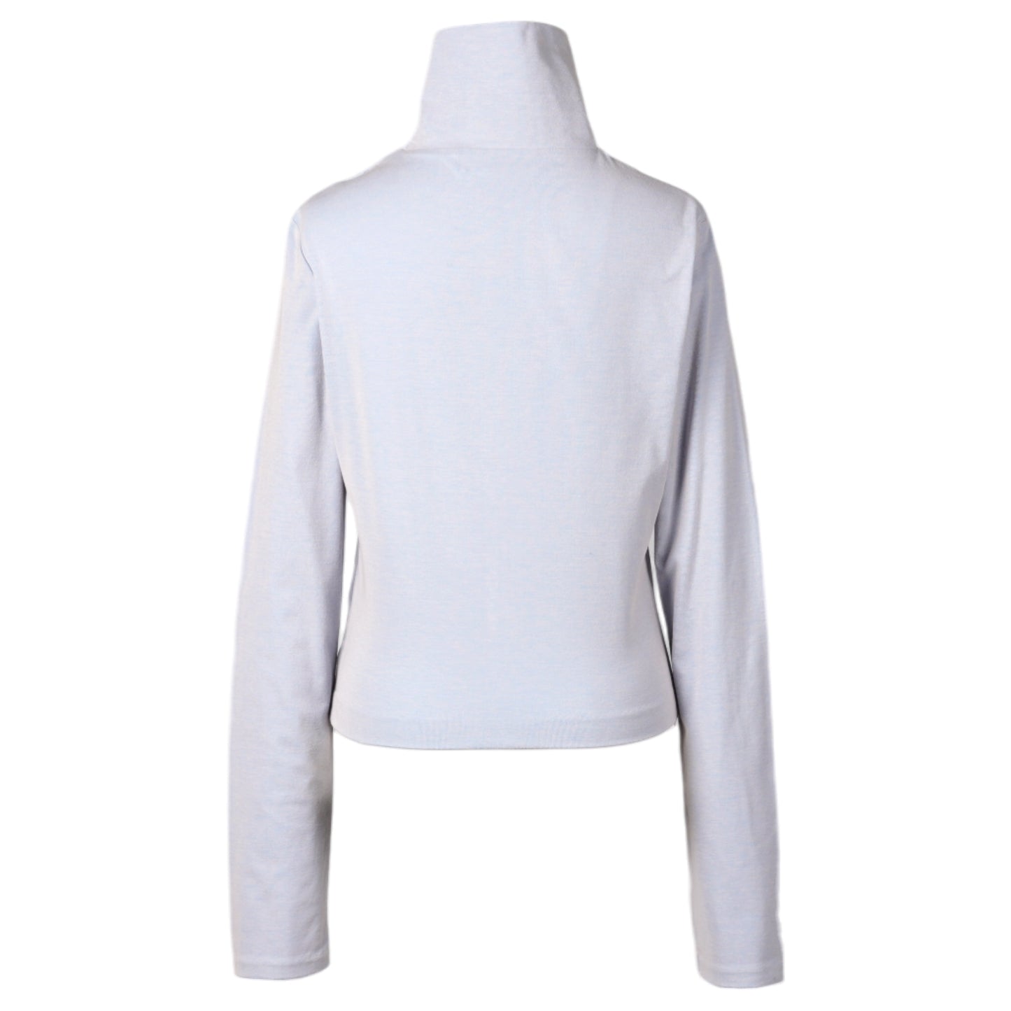 SLIM ZIP LONGSLEEVE / SOLARO BULE MICRO RIB