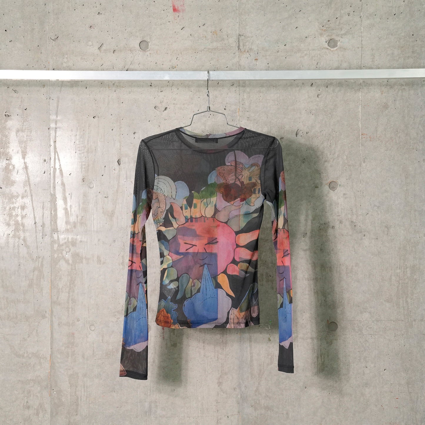 SUPER SLIM LONGSLEEVE / SOLAR POWER MARINA PRINT