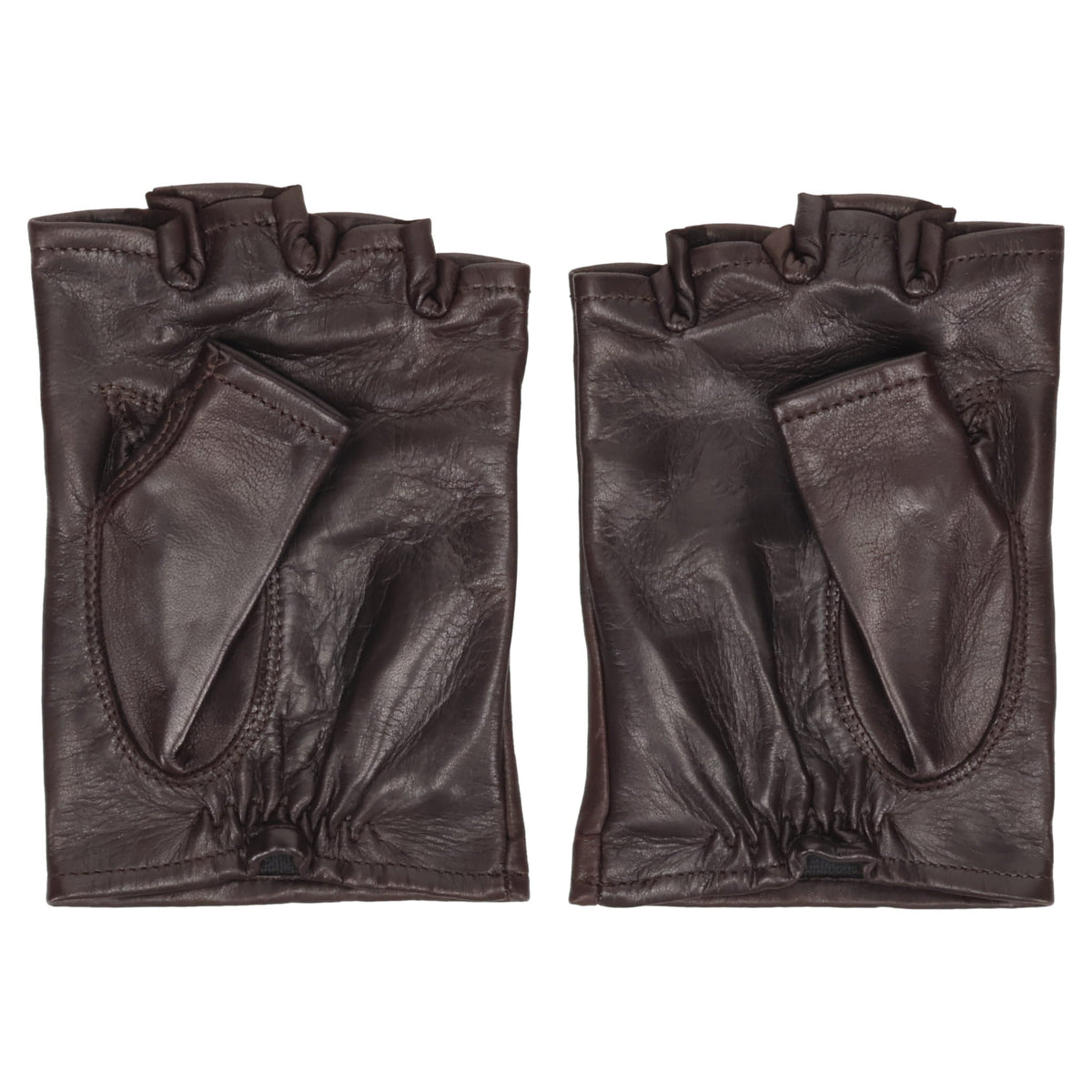 BIKER GLOVE / COCOA BROWN NAPPA