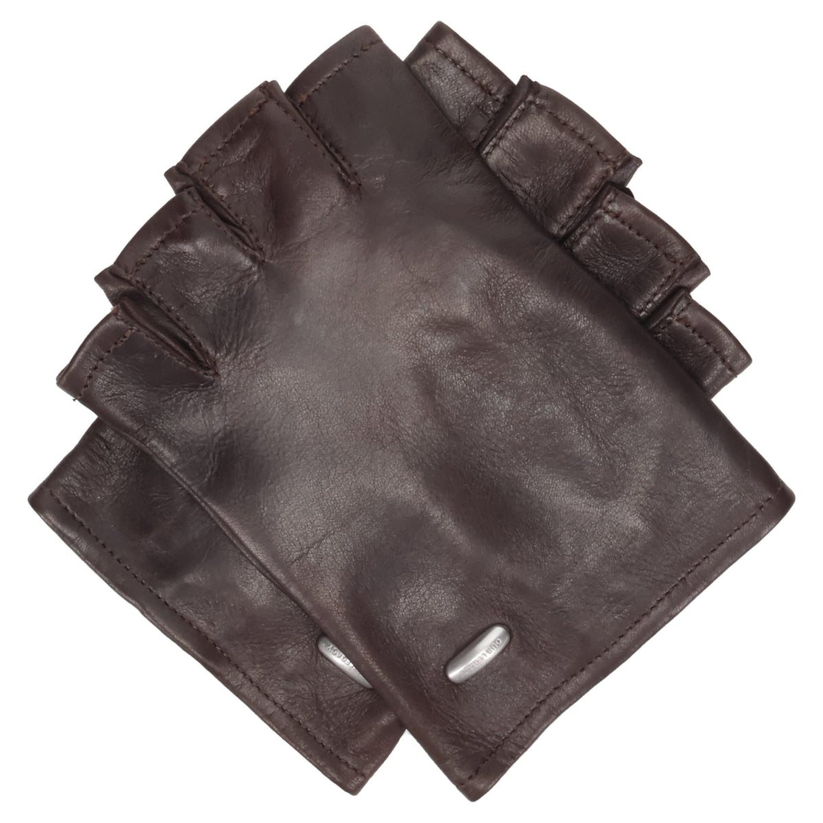 BIKER GLOVE / COCOA BROWN NAPPA