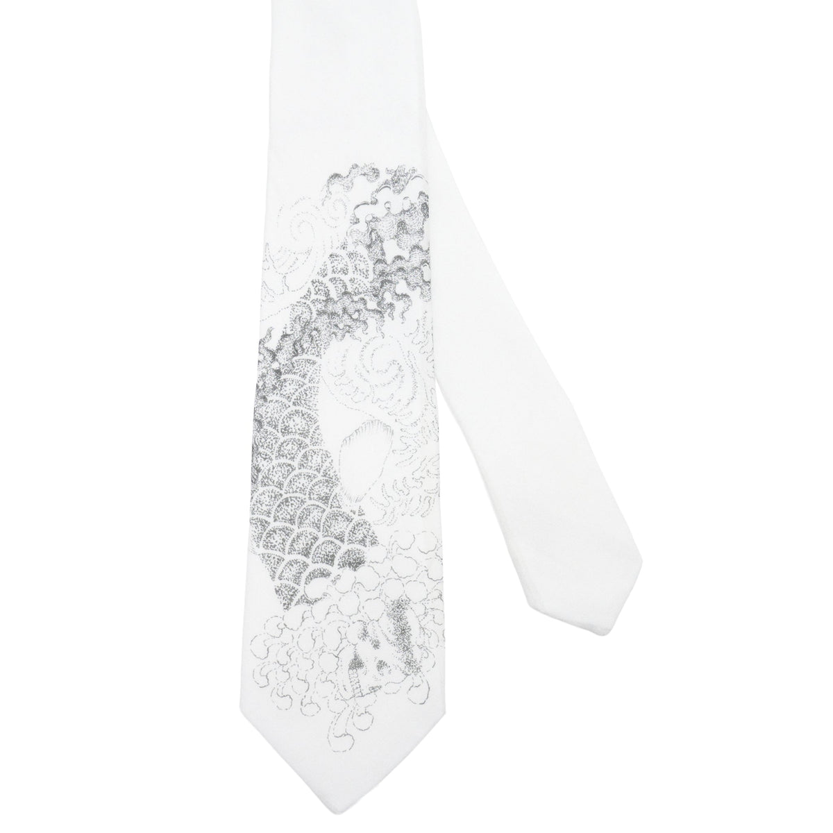 TIE / SPROUTING OCEAN PRINT