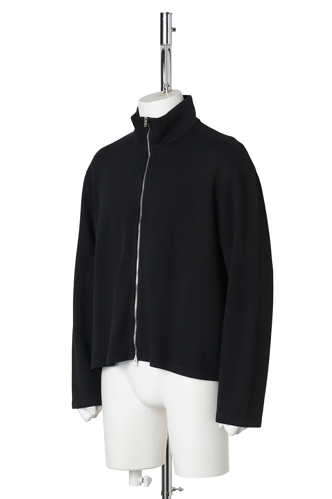 SHRUNKEN FULLZIP / BLACK ATHLETIC RIB