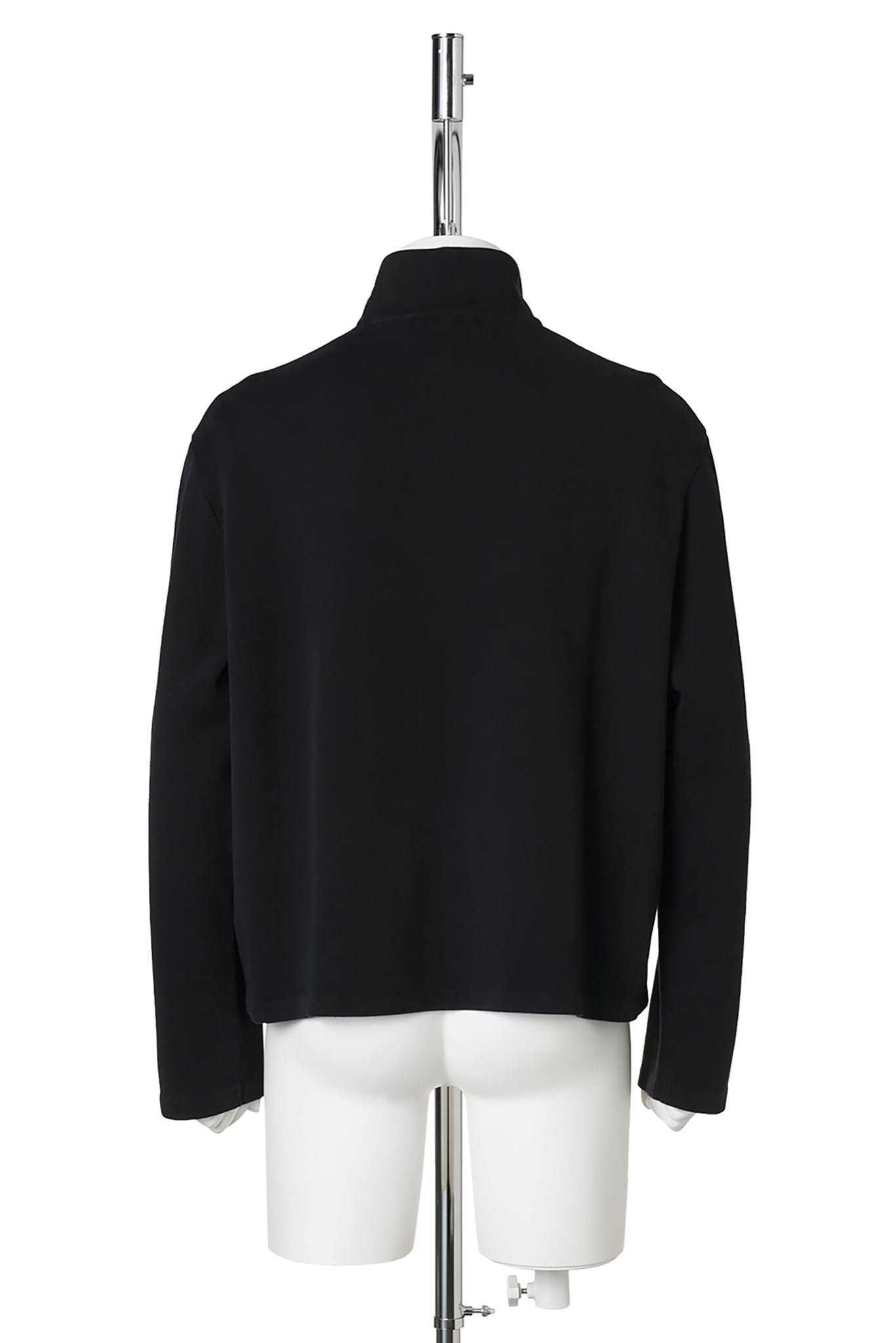 SHRUNKEN FULLZIP / BLACK ATHLETIC RIB