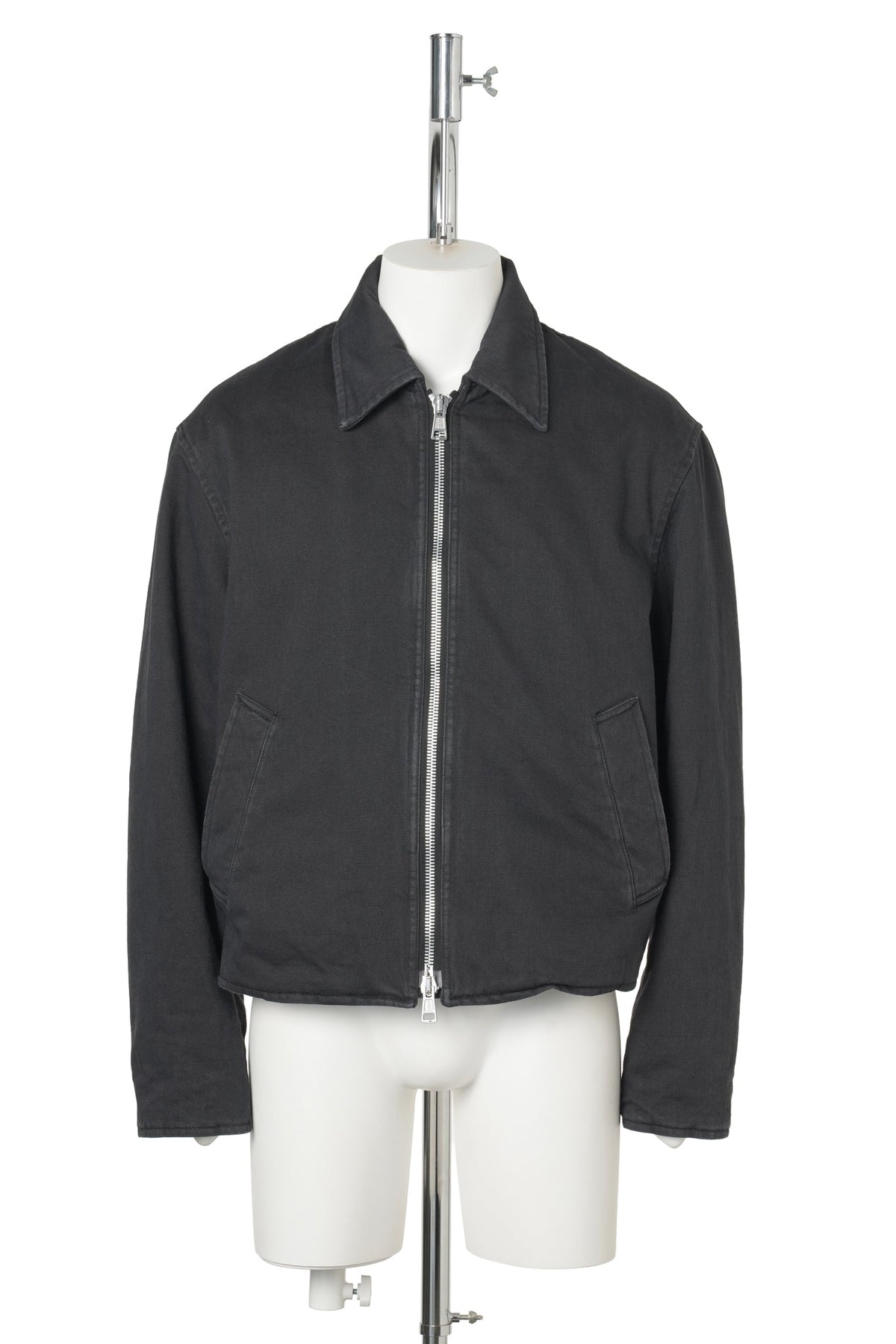 SLIGHT JACKET / ENZYME OBSIDIAN FIELD SATEEN