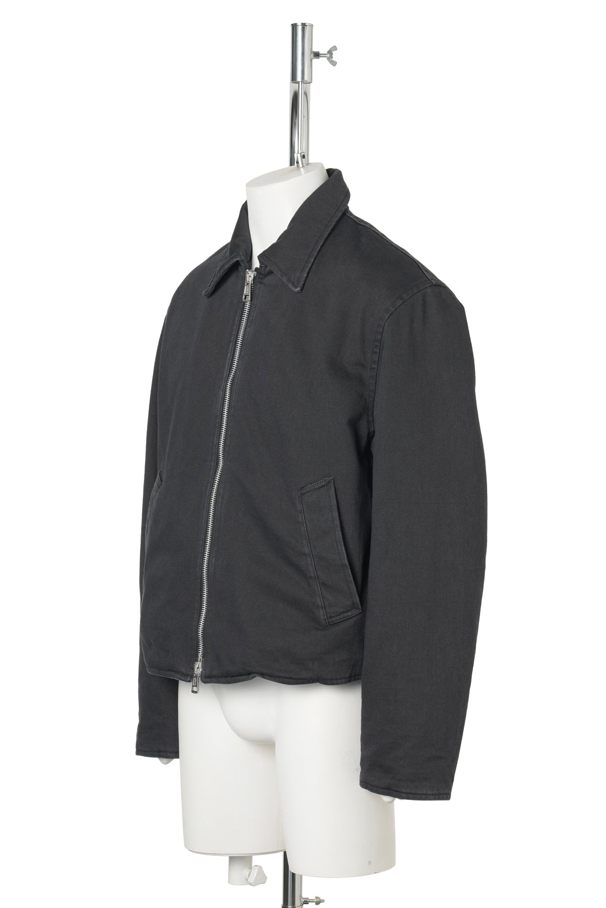 SLIGHT JACKET / ENZYME OBSIDIAN FIELD SATEEN