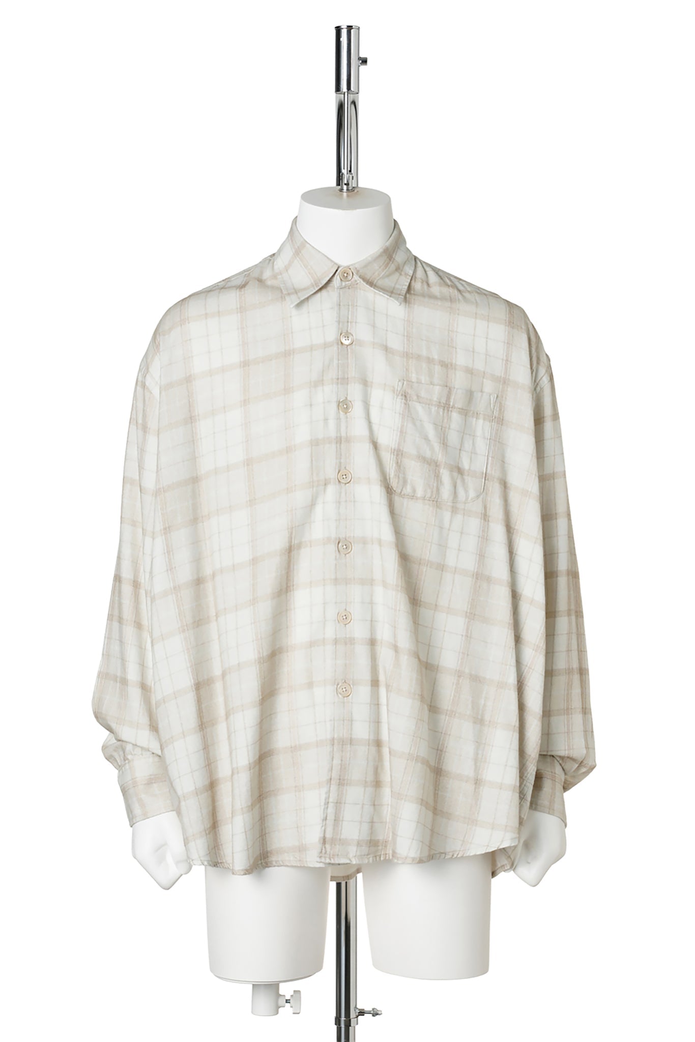 BORROWED SHIRT / STELLA CHECK PRINT