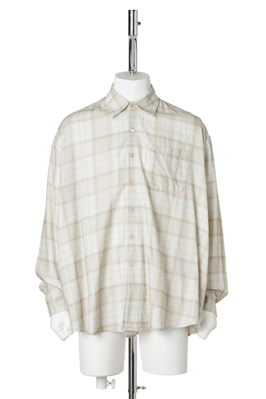 BORROWED SHIRT / STELLA CHECK PRINT