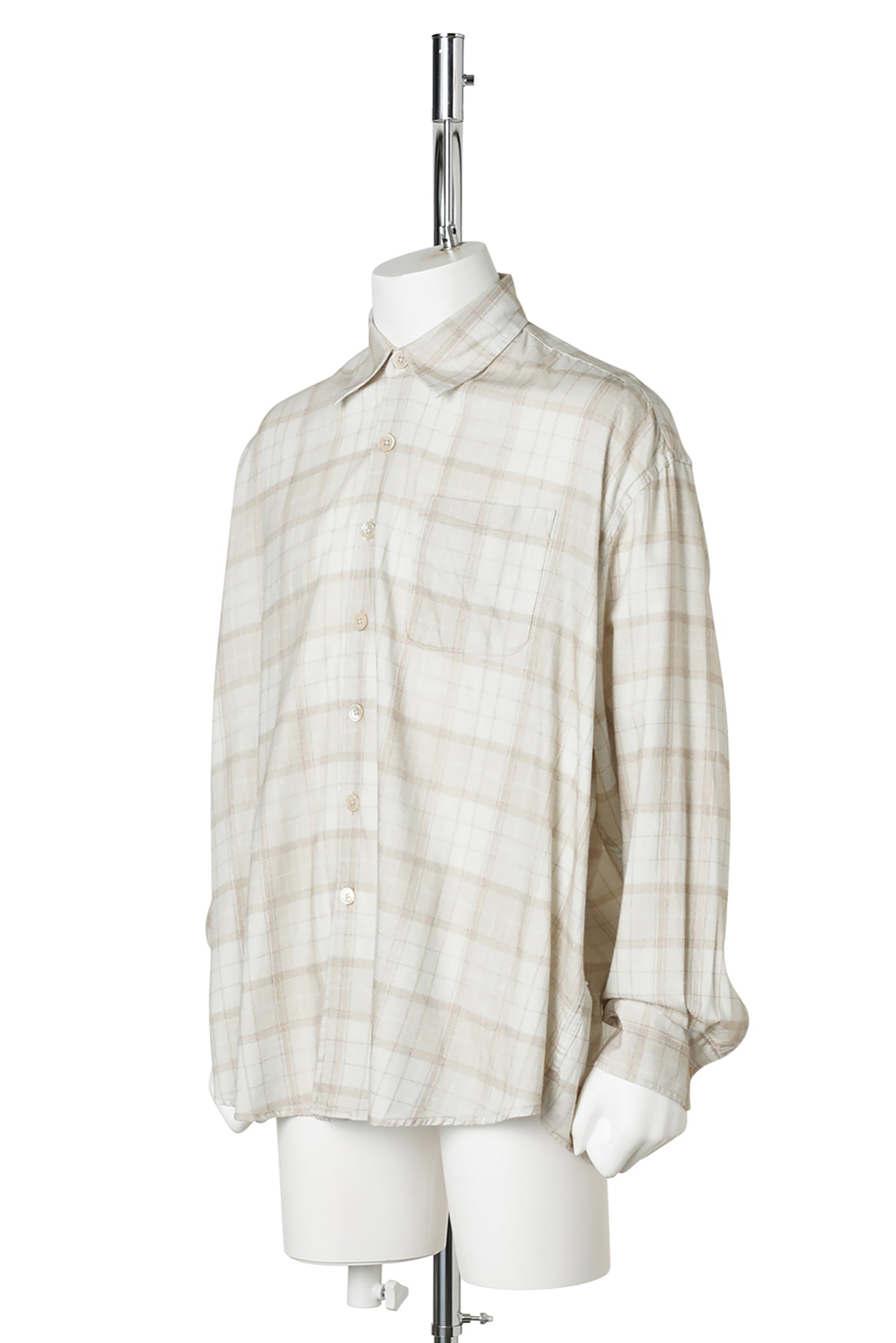 BORROWED SHIRT / STELLA CHECK PRINT