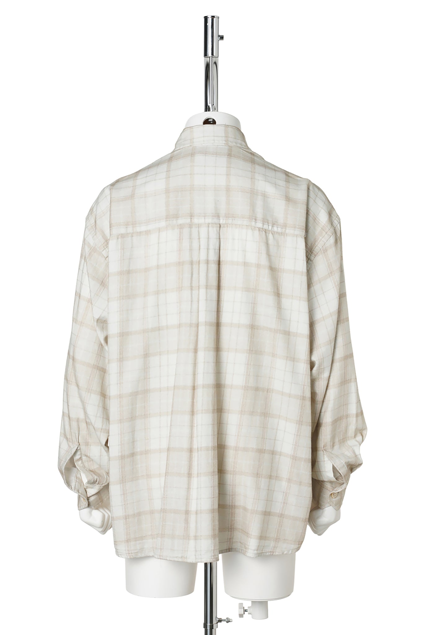 BORROWED SHIRT / STELLA CHECK PRINT