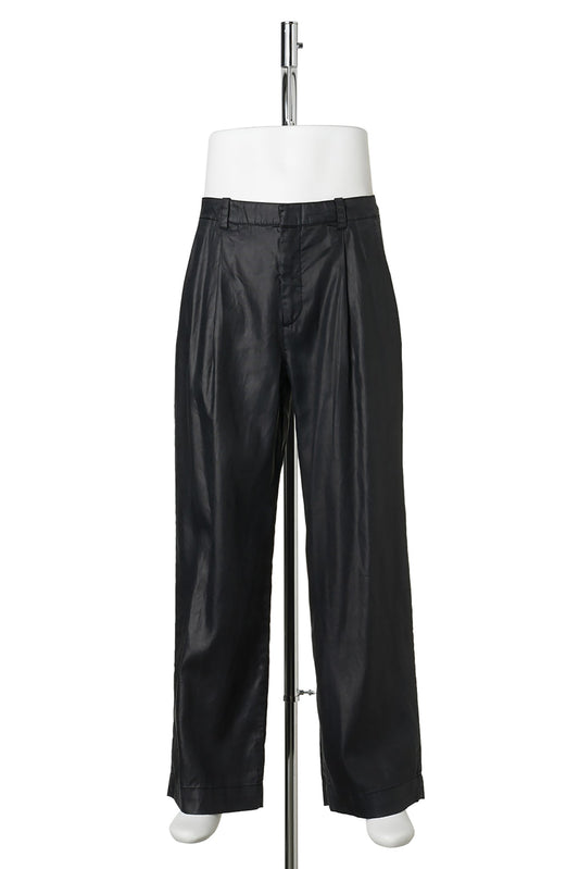 STILL CHINO / LACQUER BLACK MIRROR TENCEL
