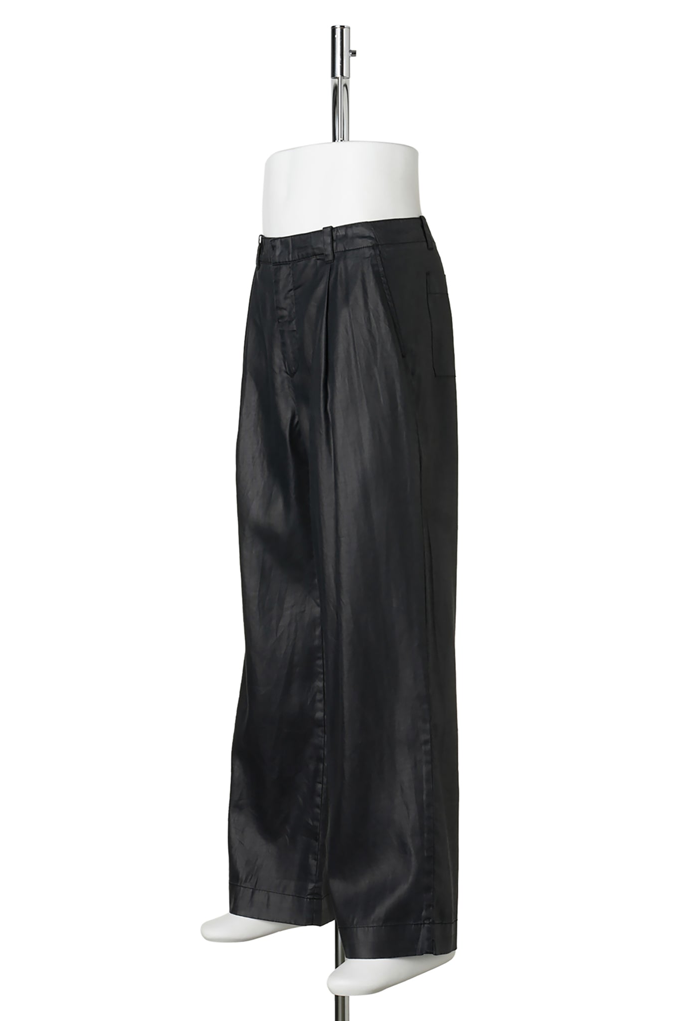 STILL CHINO / LACQUER BLACK MIRROR TENCEL